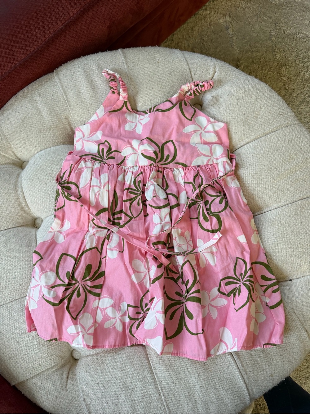 Pink Floral Girls' Sundress - Brand: